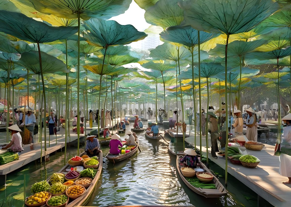 Chợ nổi Charmora City